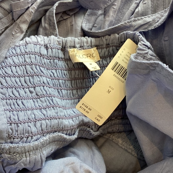 Pilcro Anthropologie Long-Sleeve Babydoll Mini Dress - Picture 12 of 14